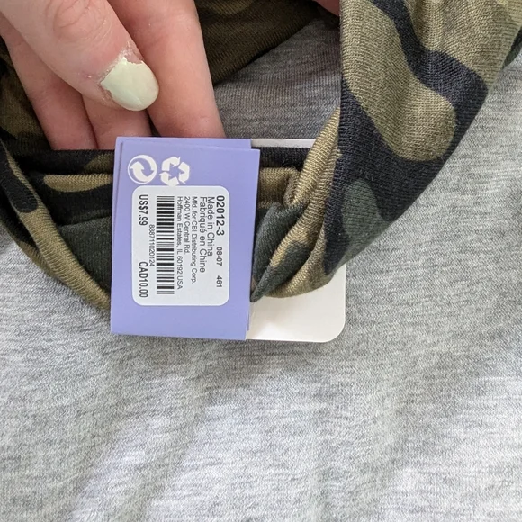 Claire's Twisted Camo Headband - Picture 2 of 2